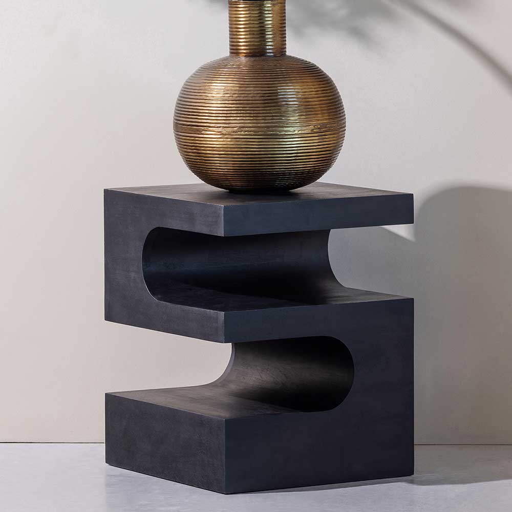 Design Beistelltisch aus massivem Mangoholz - Sevilaca