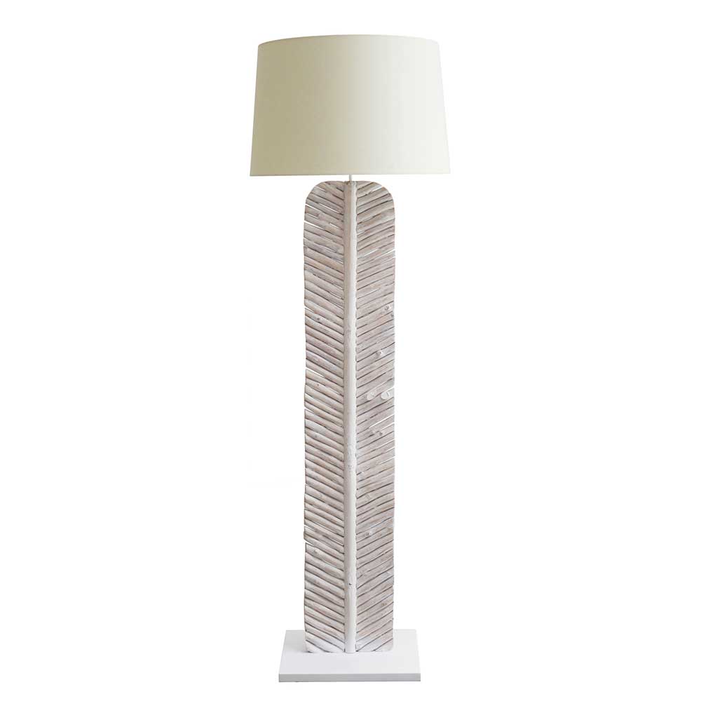Design Stehleuchte in Weiß - Syrianco