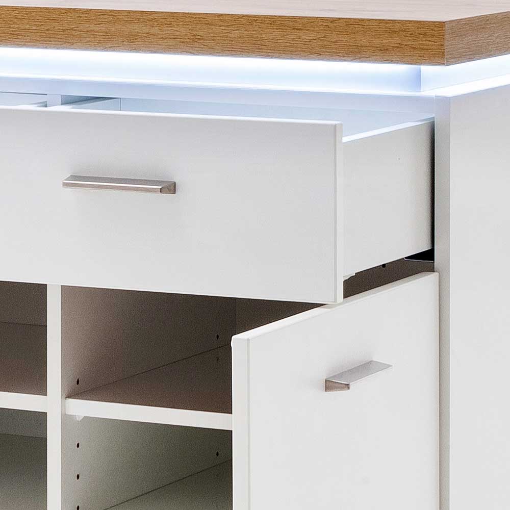 85x98x44 Schuhkommode mit 8 Einlegeböden - Nusenia