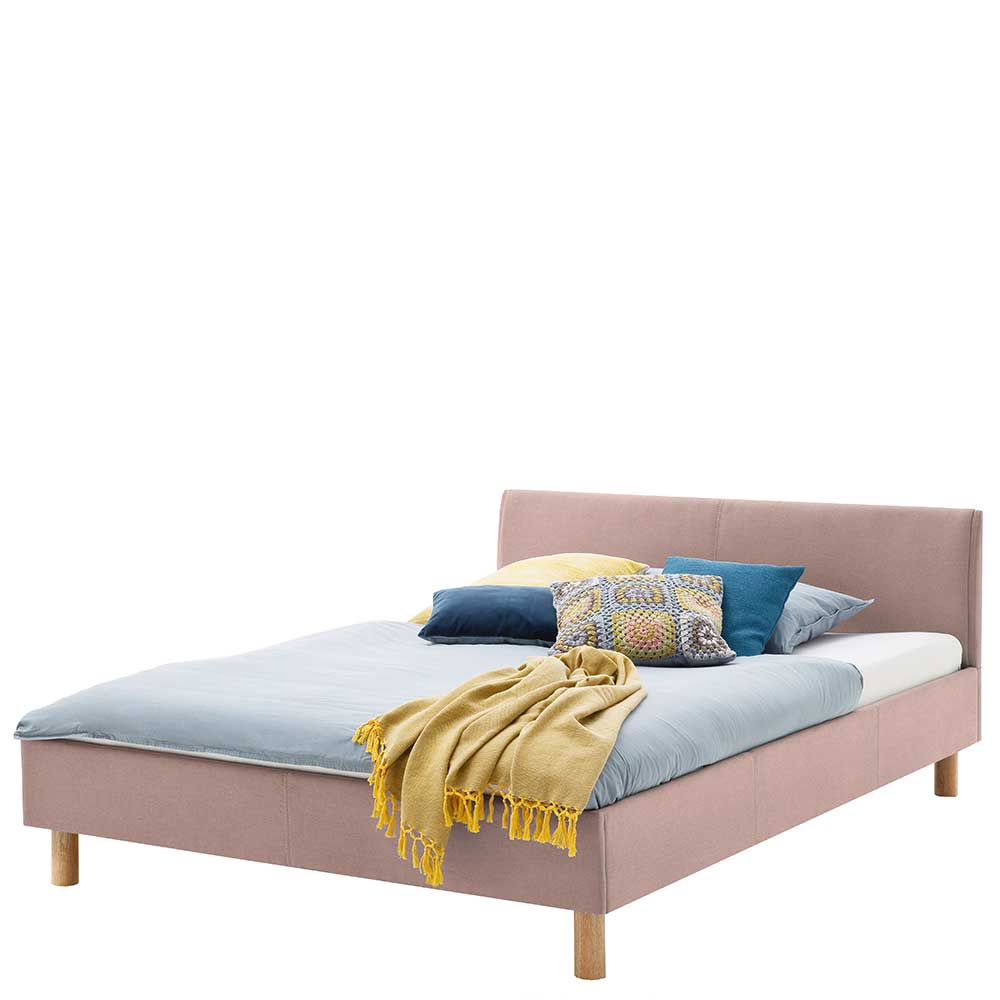 Skandi Stoffbett in Rosa - Gabrun