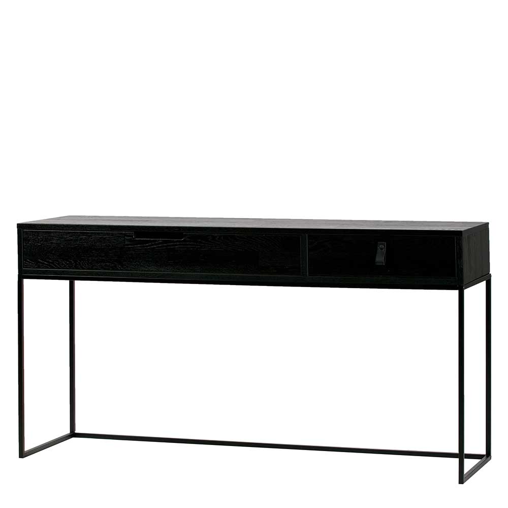 140x74x40 Konsolentisch in Schwarz - Almery