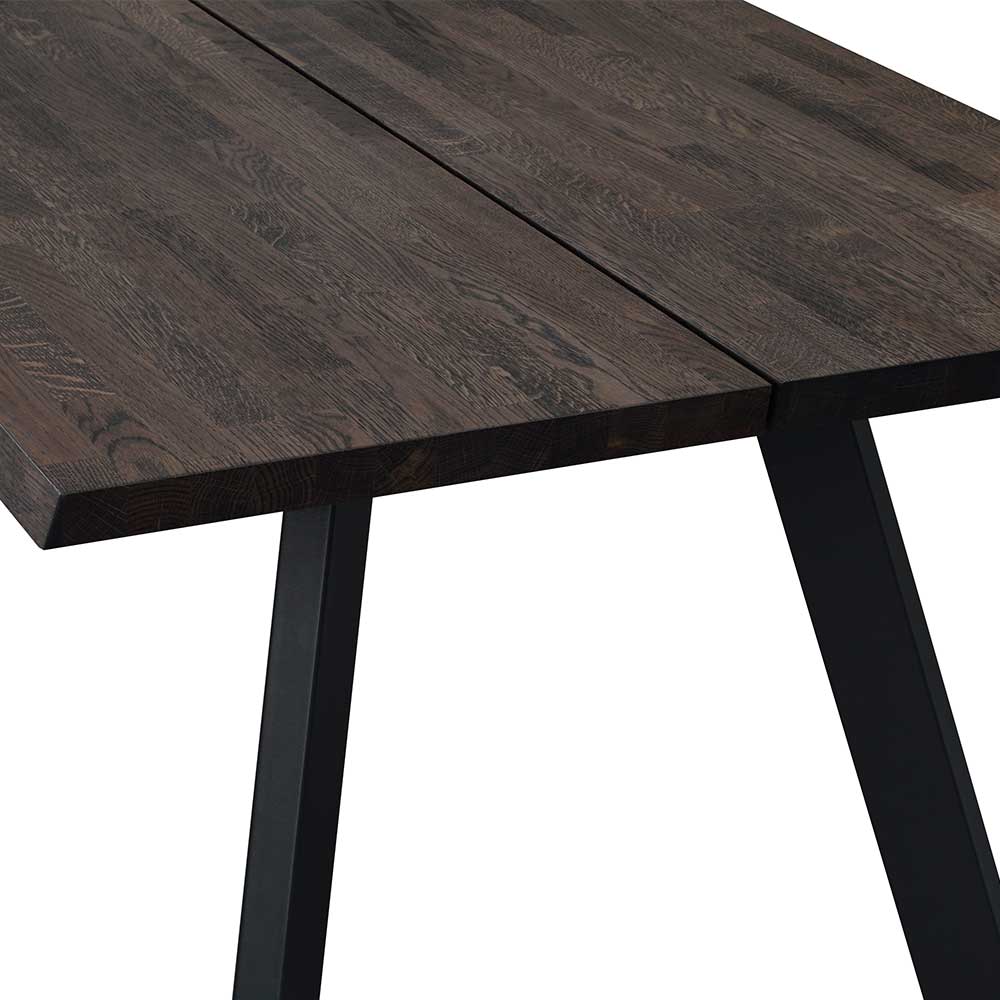 Design Esstisch mit dunkler Eiche - Namac I