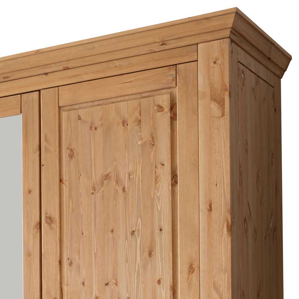 310x215x62 Massivholzschrank in Eichefarben - Voeca